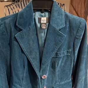 Blue Blazer Jacket by Studio 1940.  Small